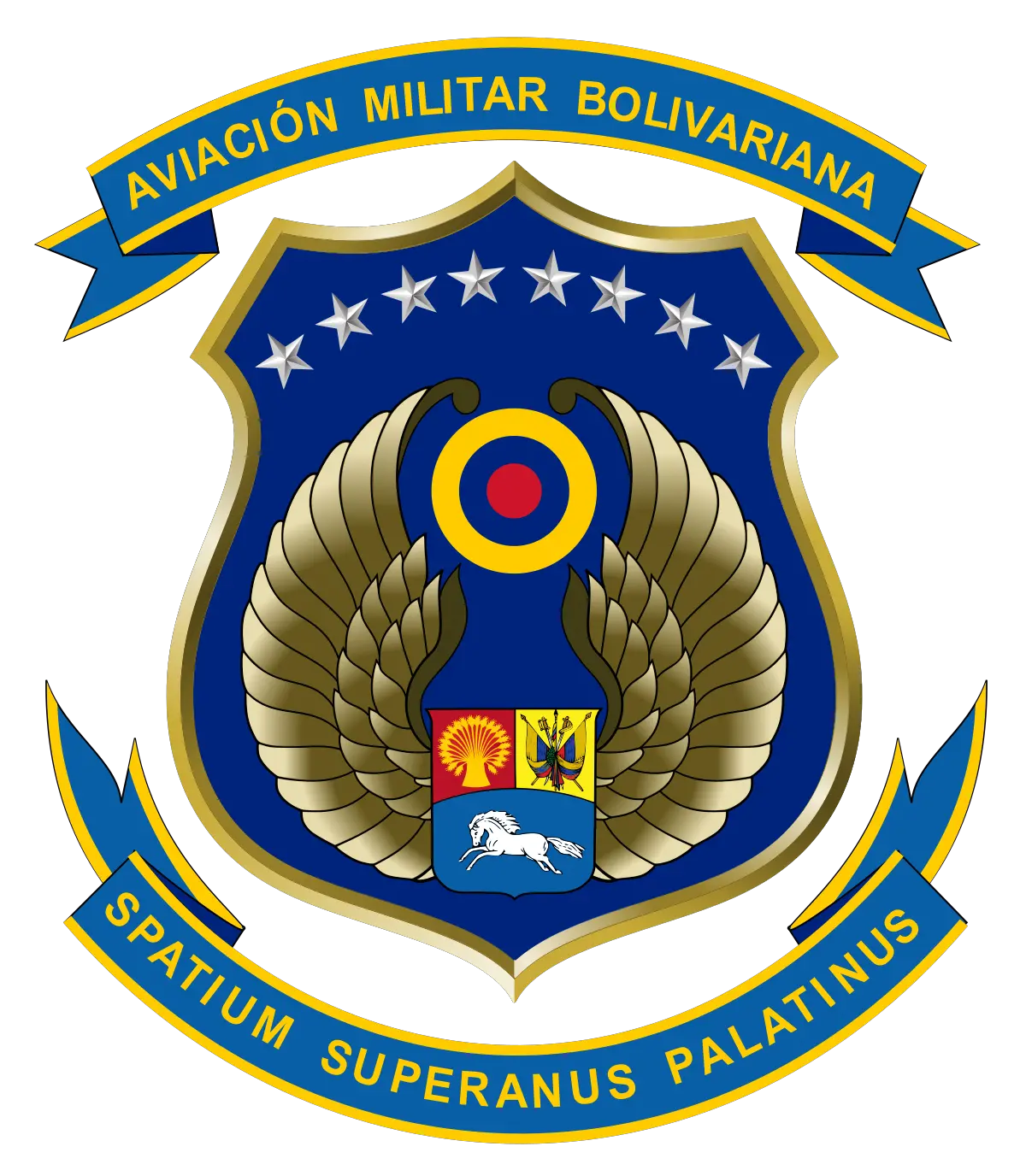 Bolivarian Military Aviation Coat Of Arms Of Venezuela Png Venezuela Png