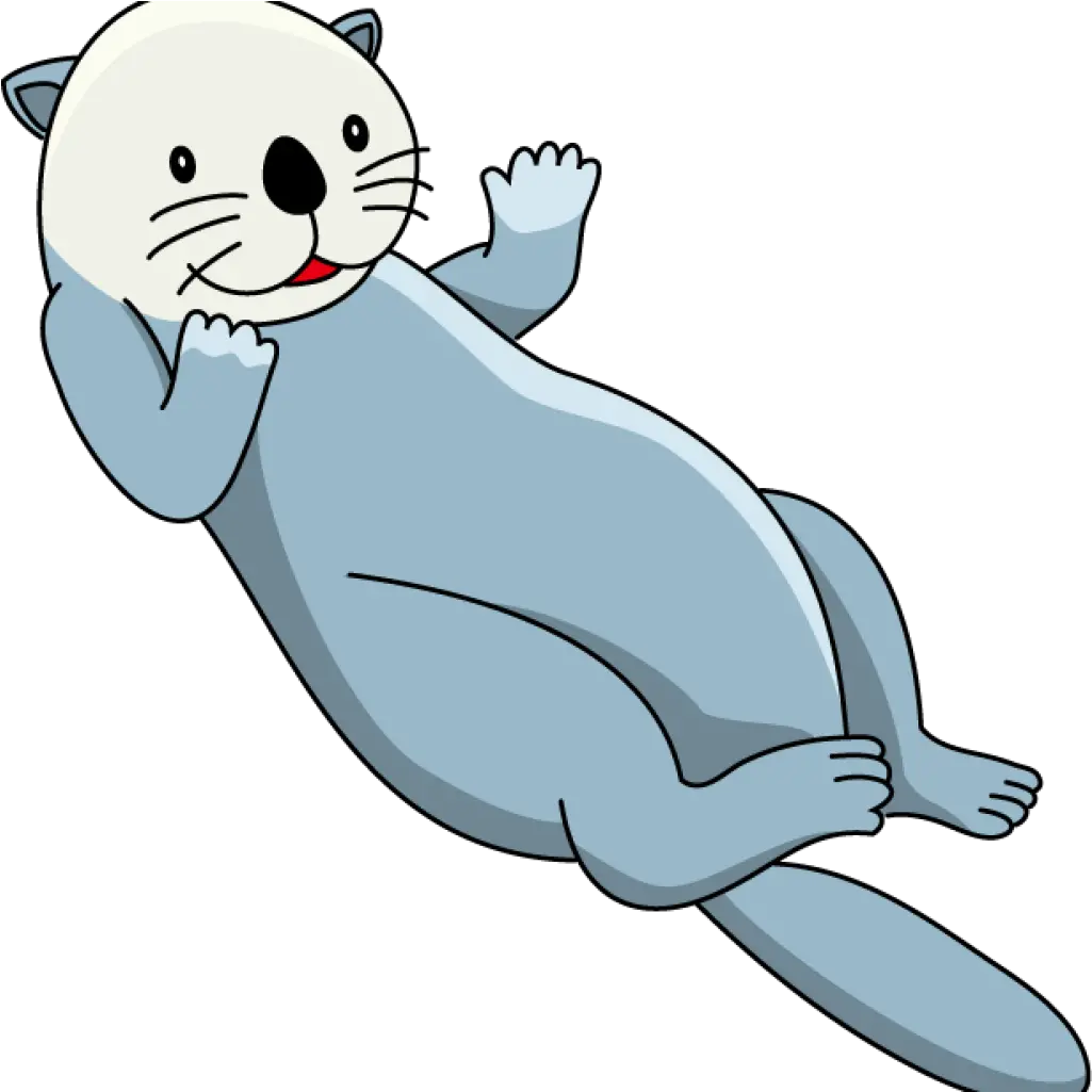 Clipart Swimming Sea Otter Sea Otter Clipart Png Otter Png