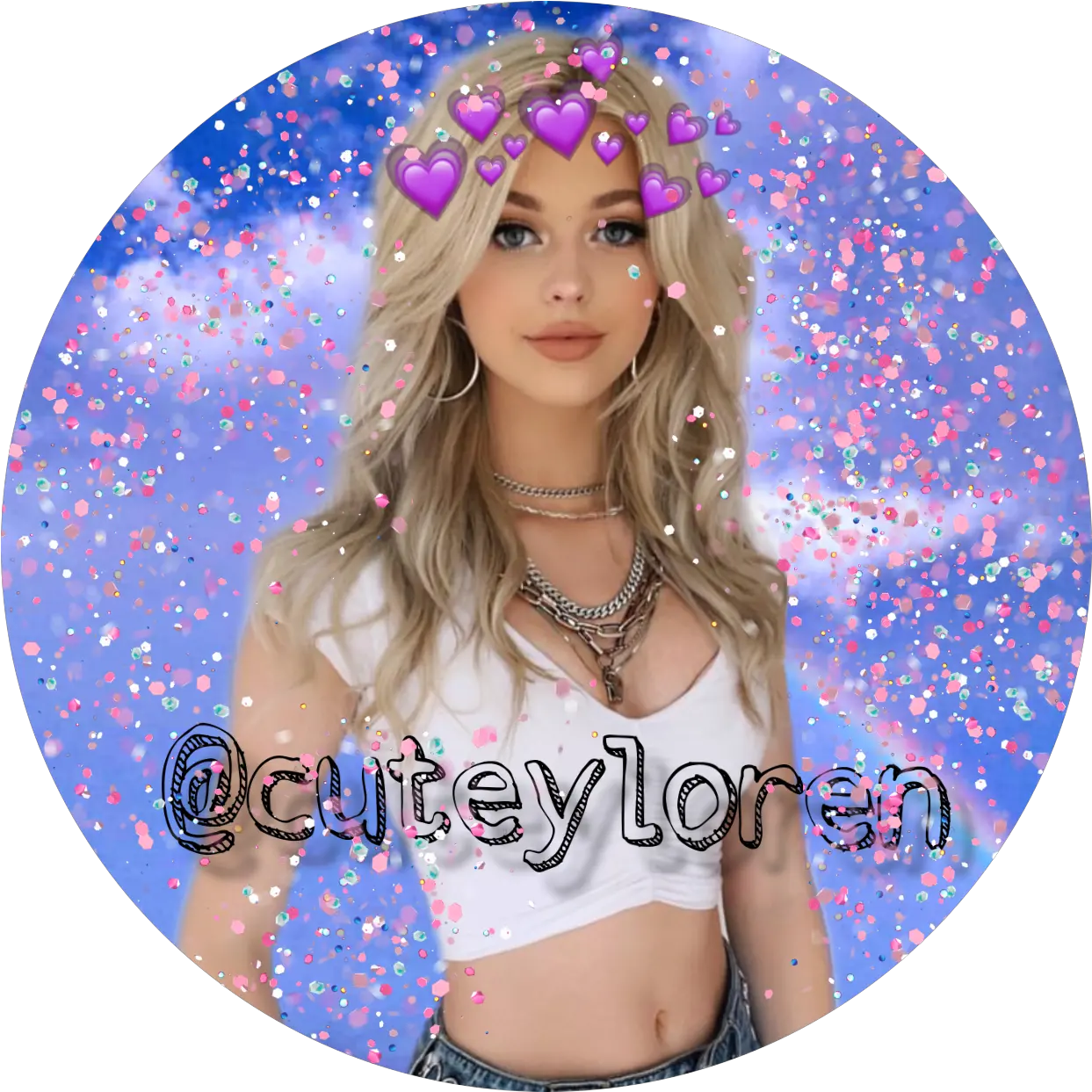 Lorengray Loren Icon Iconsample Sticker By Lucy Midriff Png Confetti Icon