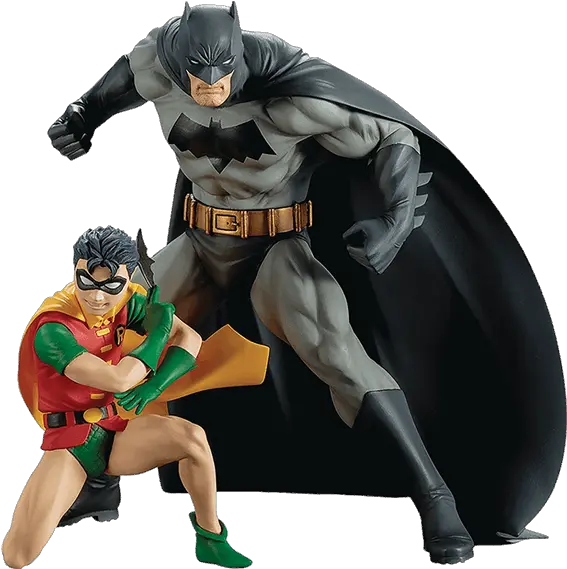 Dc Comics Batman And Robin Kotobukiya Png Batman And Robin Png