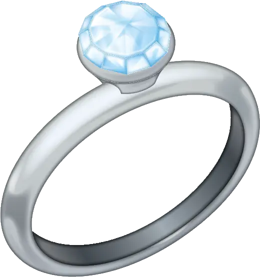 Diamond Ring Icon Png Ring Emoji Iphone Png Ring Emoji Png