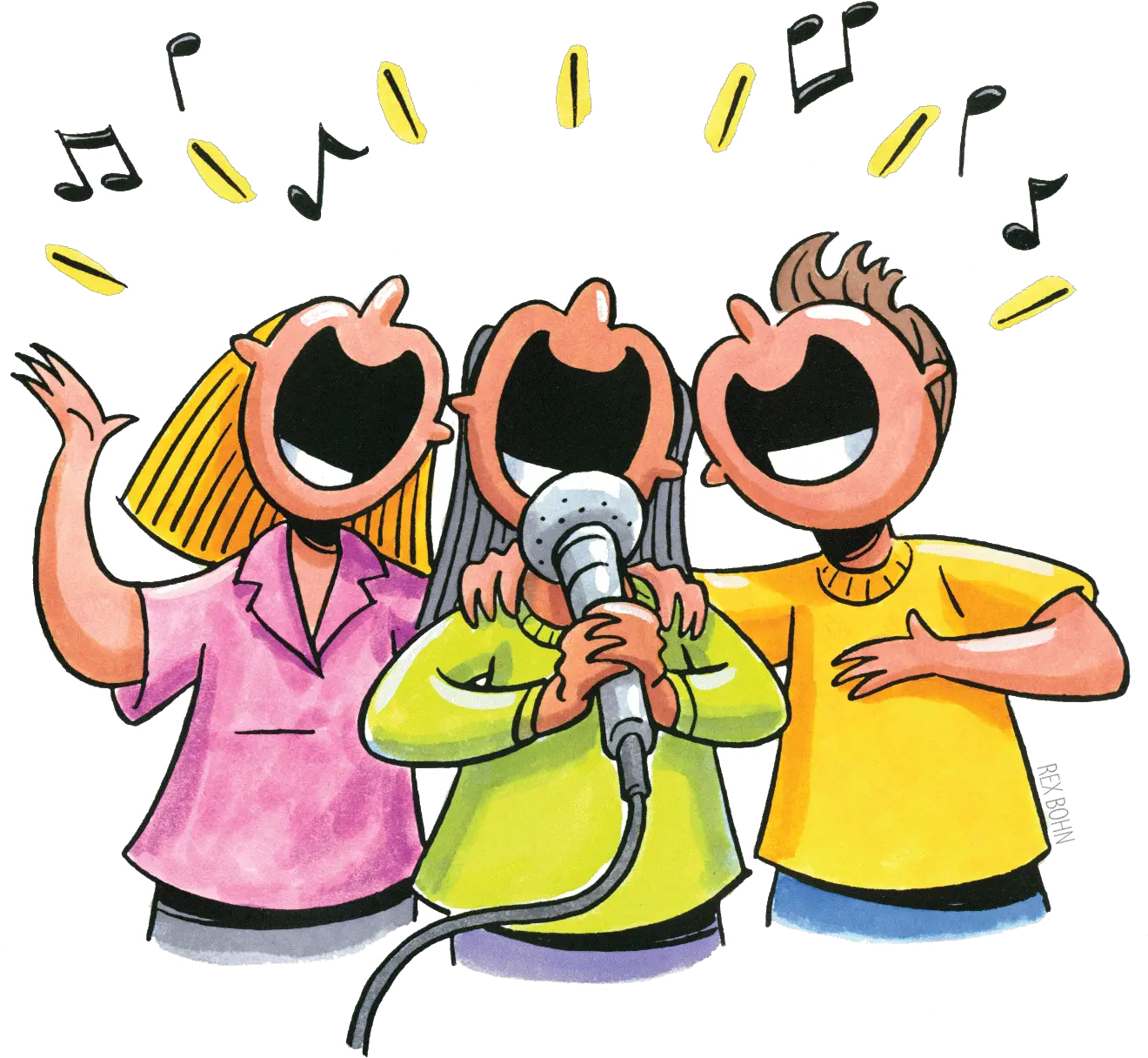 Singing Png Hd Singers Clipart Singing Png