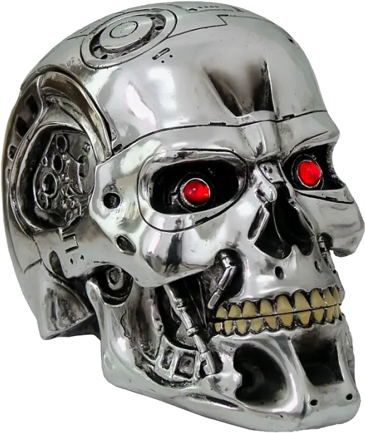 Download Terminator Skull Png Image Terminator T800 Head Terminator Head Skull Head Png