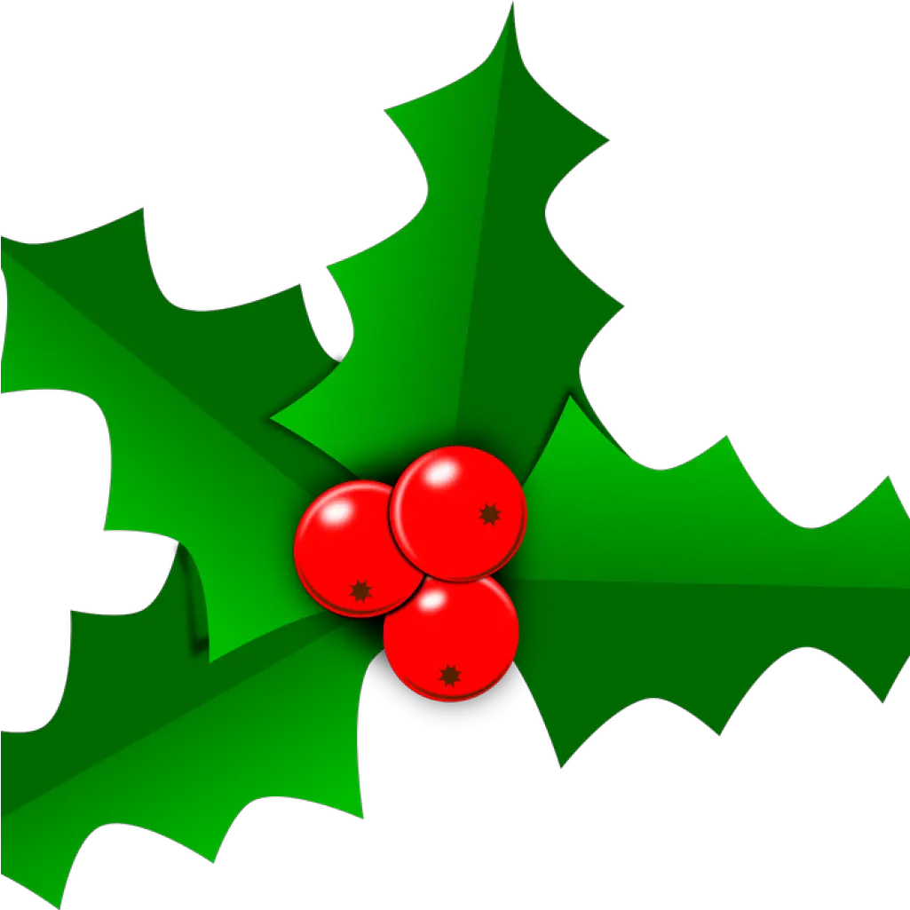 Holly Images Free Christmas Leaf Transparent Holly Leaf Png Holly Border Png