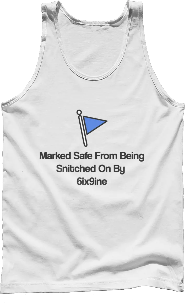 Marked Safe From Being Snitched Active Tank Png 6ix9ine Png