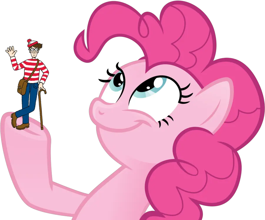 Wheres Waldo Png Funny Pinkie Pie Waldo Png