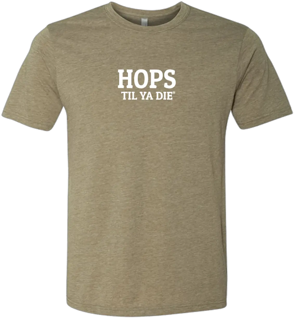 Hops Tee Olive Png