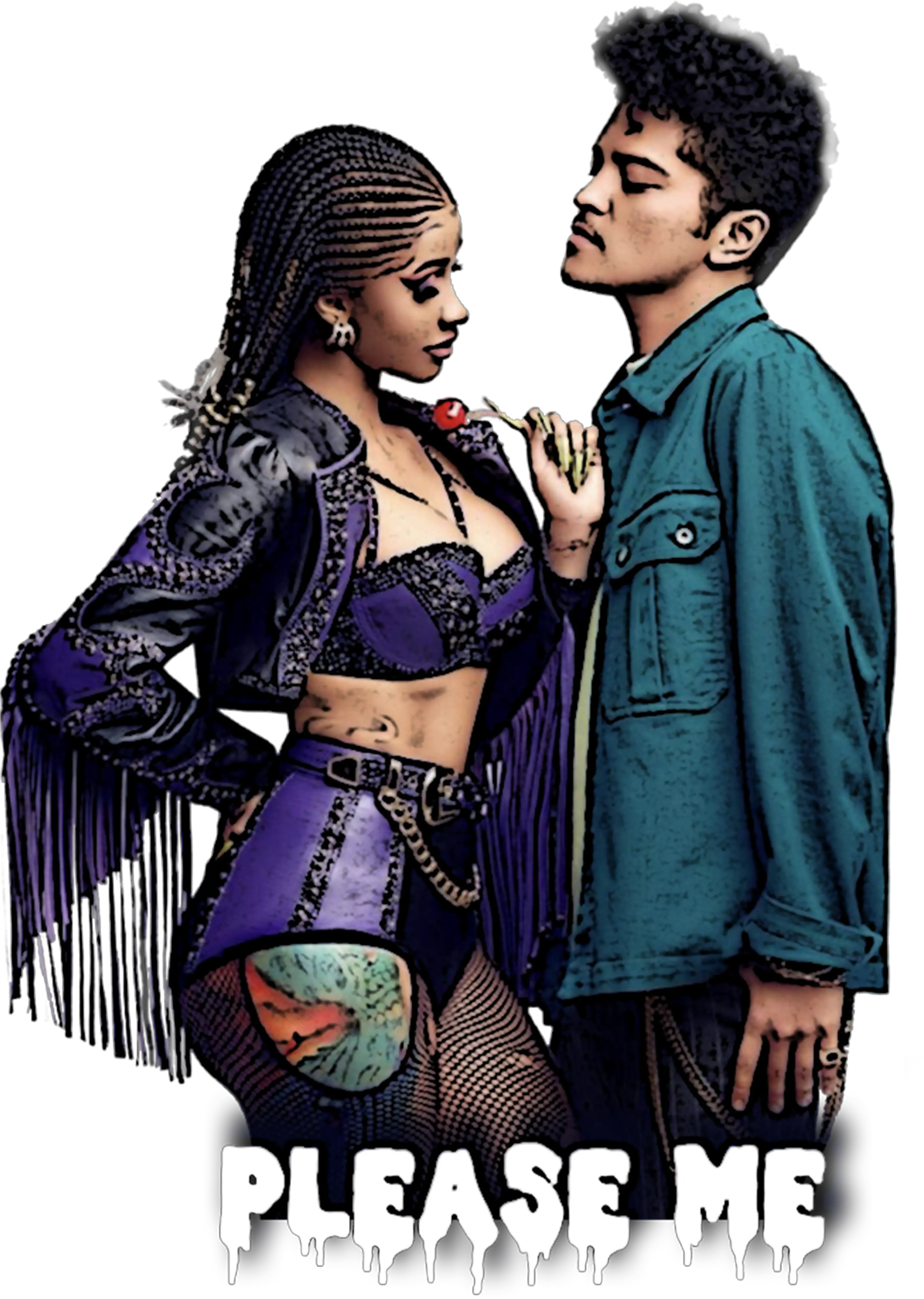 Cardi B And Bruno Mars Please Me Shirt Please Me Cardi B Bruno Mars Png Cardi B Png