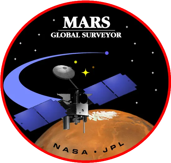 Mars Global Surveyor Mars Global Surveyor Patch Png Mars Transparent