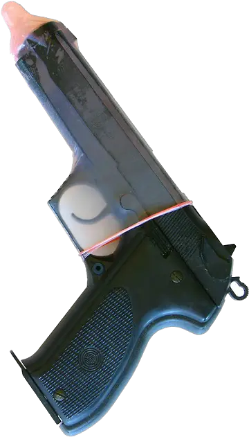 Text Green Purple Colors Nice Pastel Png Transparent Condom Over Gun Barrel Pistol Transparent Background