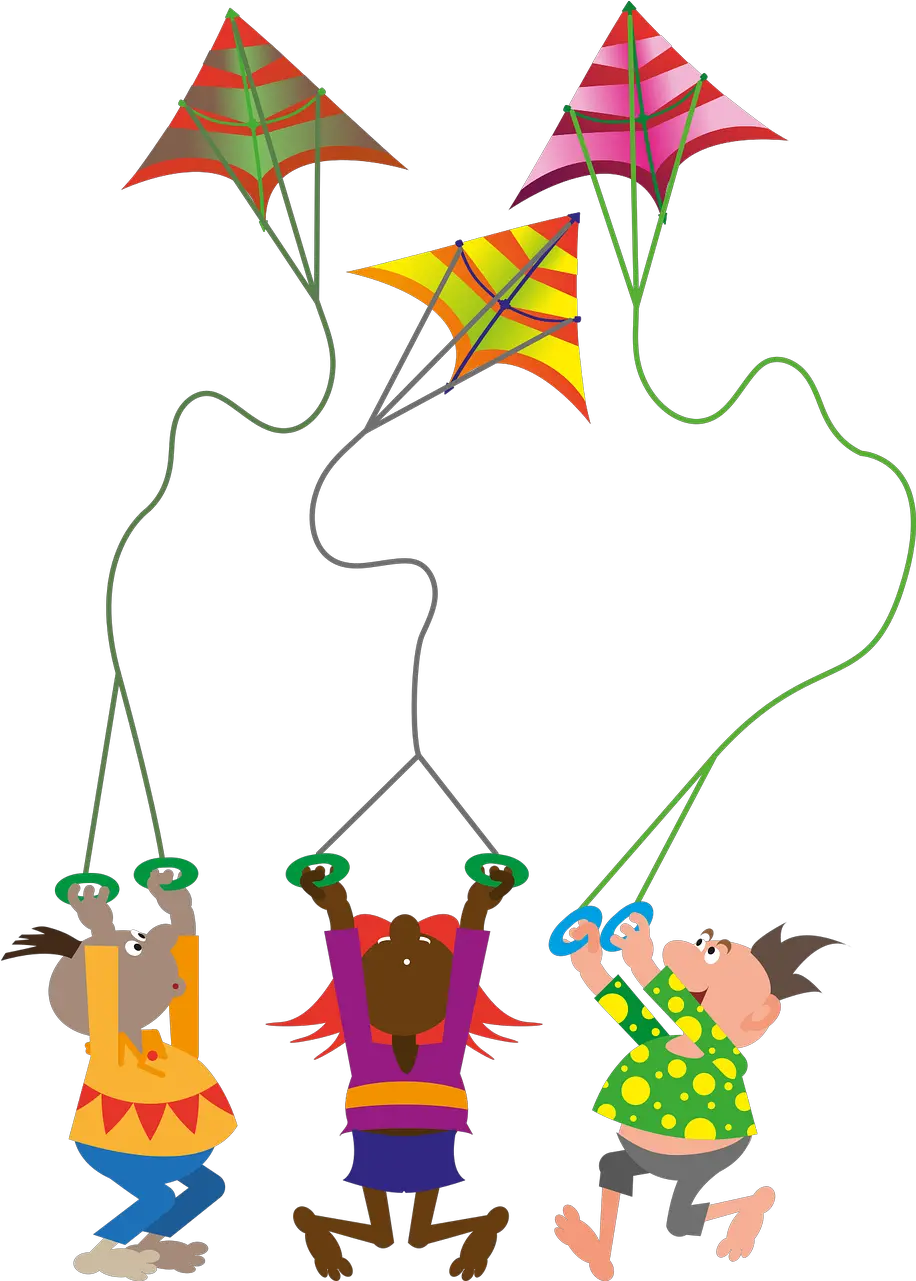 Kite Children Child Free Vector Graphic On Pixabay Flying Toy Png Kite Transparent Background