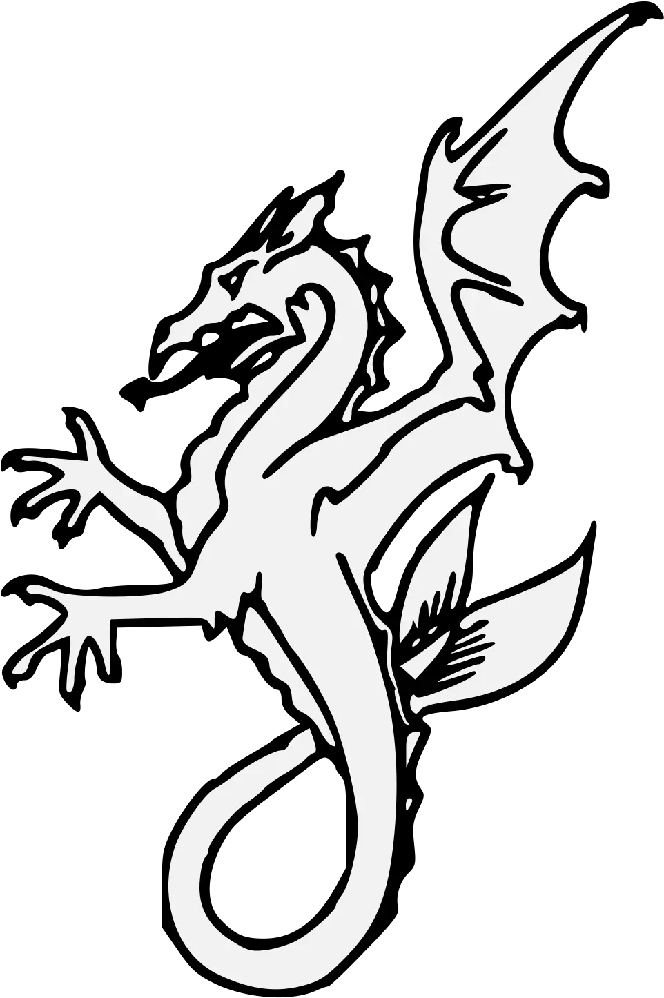 Details Png Heraldry Sea Dragon Highresolution Png Sea Dragon How To Draw A Dragon Jiren Png