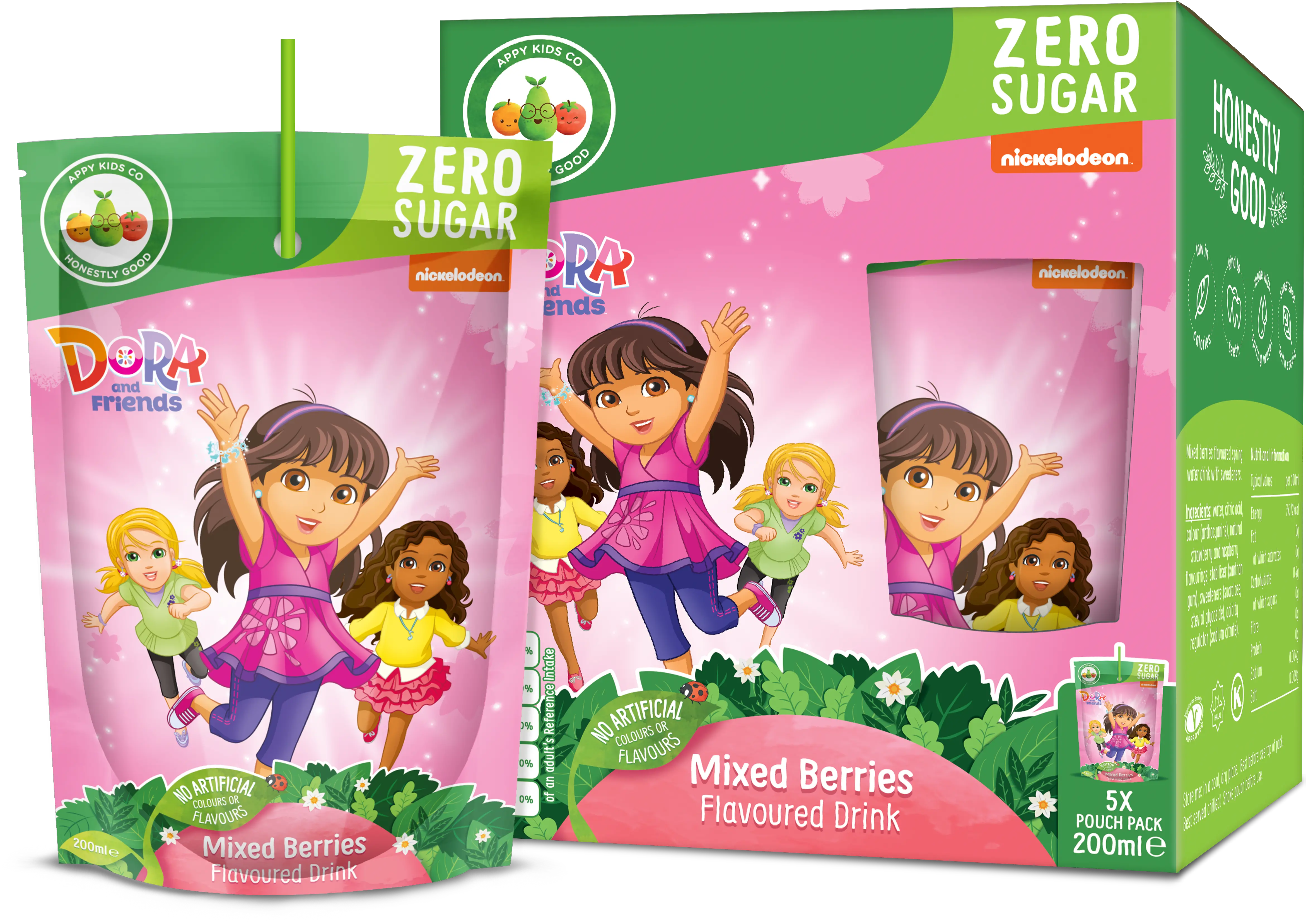 Appy Dora The Explorer Zero Sugar Fruit Juice Cartoon Png Dora The Explorer Png