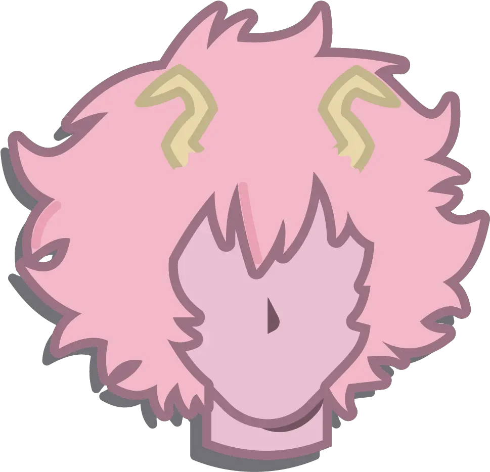 My Hero Academia Icons Illustration Png Mina Ashido Icon