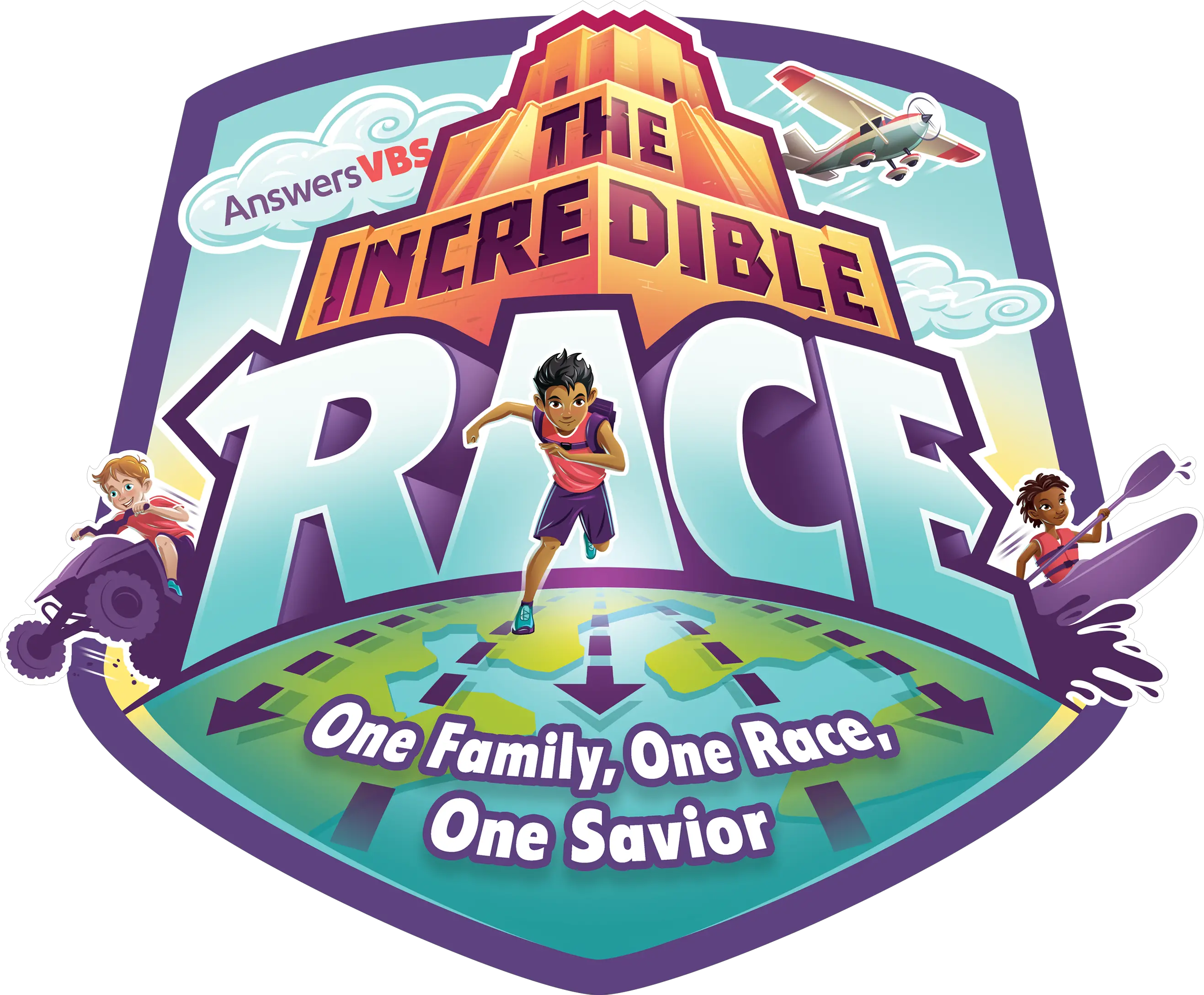 Incredible Race Resources Answersvbs 2019 Poster Png Race Png