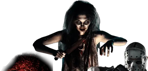 Horror Lady With Knife Horror Image Hd Png Girls Horror Png