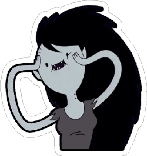 Sticker Maker Marceline Abadeer Adventure Time Marceline The Vampire Queen Png Adventure Time Transparent