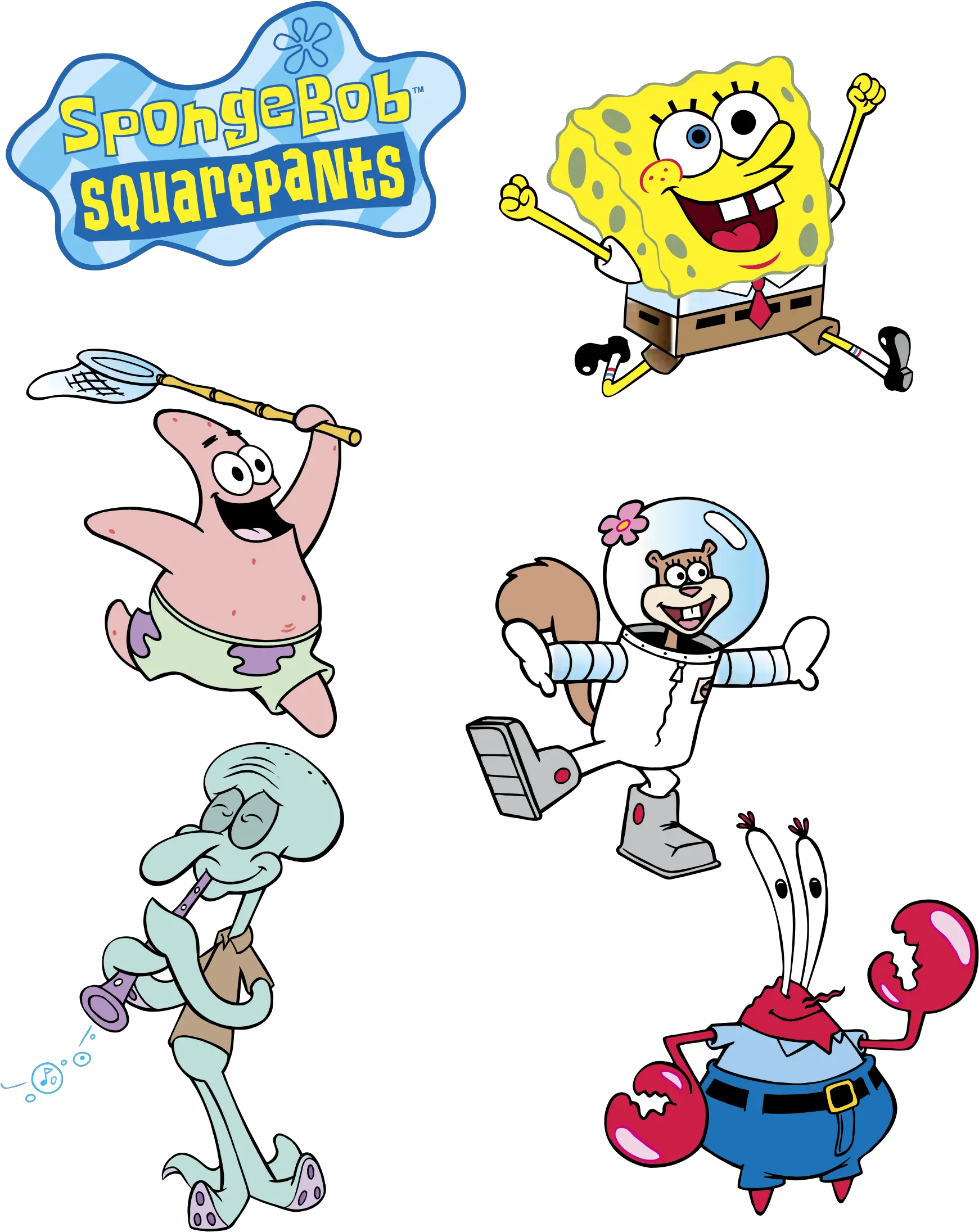Logo Png Transparent Svg Vector Spongebob Characters Clipart Sponge Bob Png