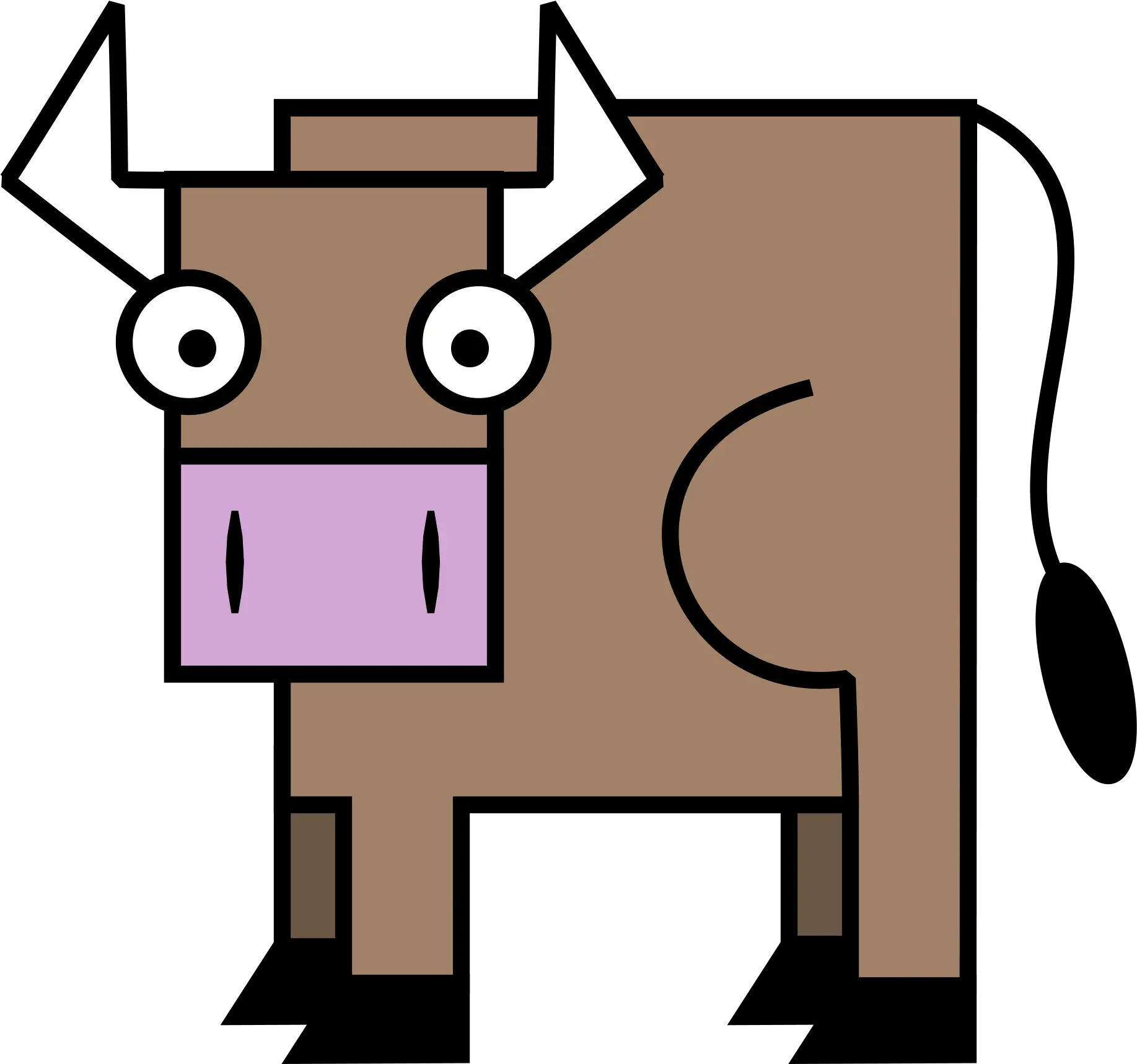 Bull Free Download Wise Donkey Png Set Square Icon