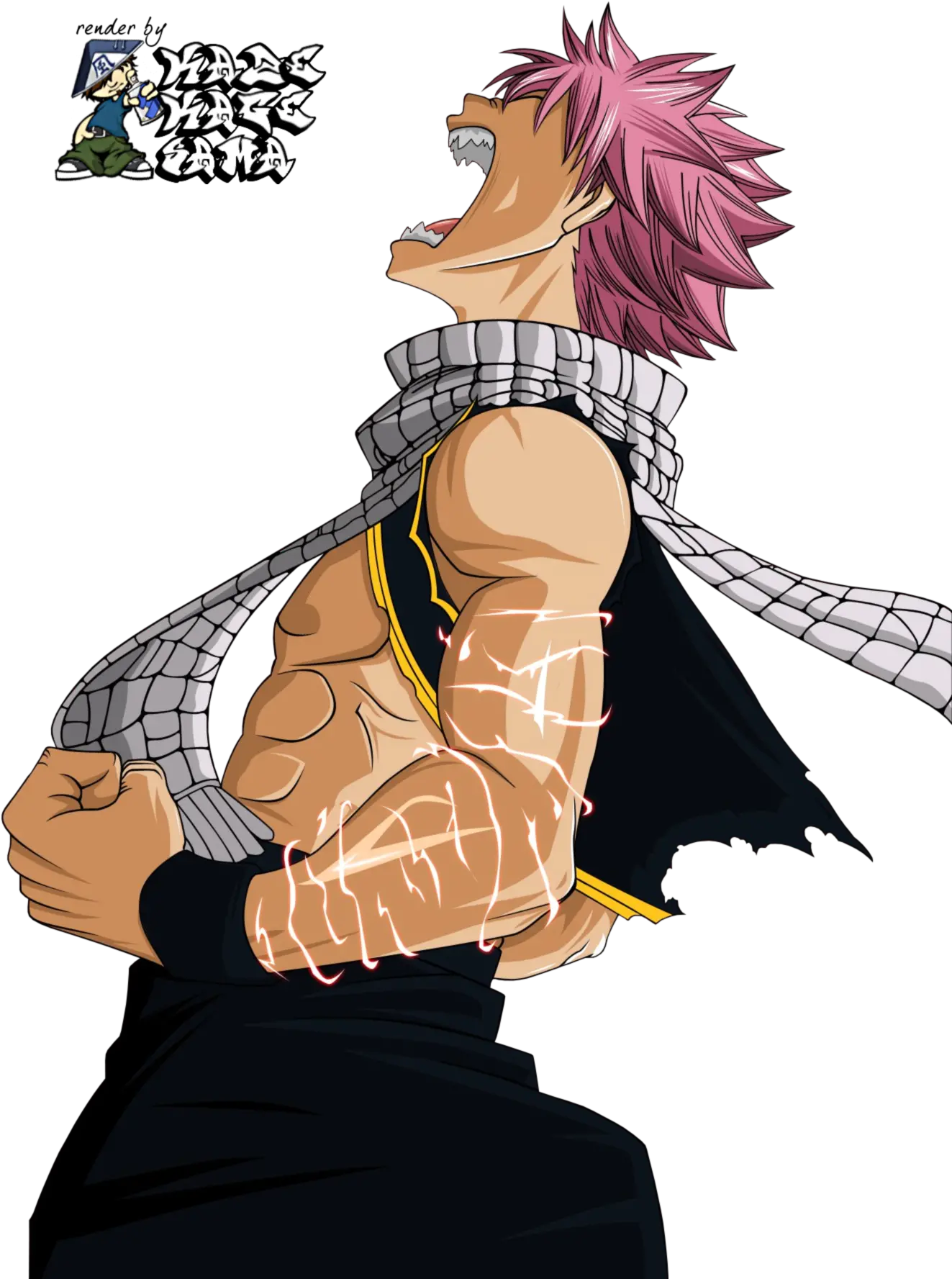 Download Hd Natsu Dragneel Karatasi La Fairy Tail Natsu Dragon Png Natsu Png