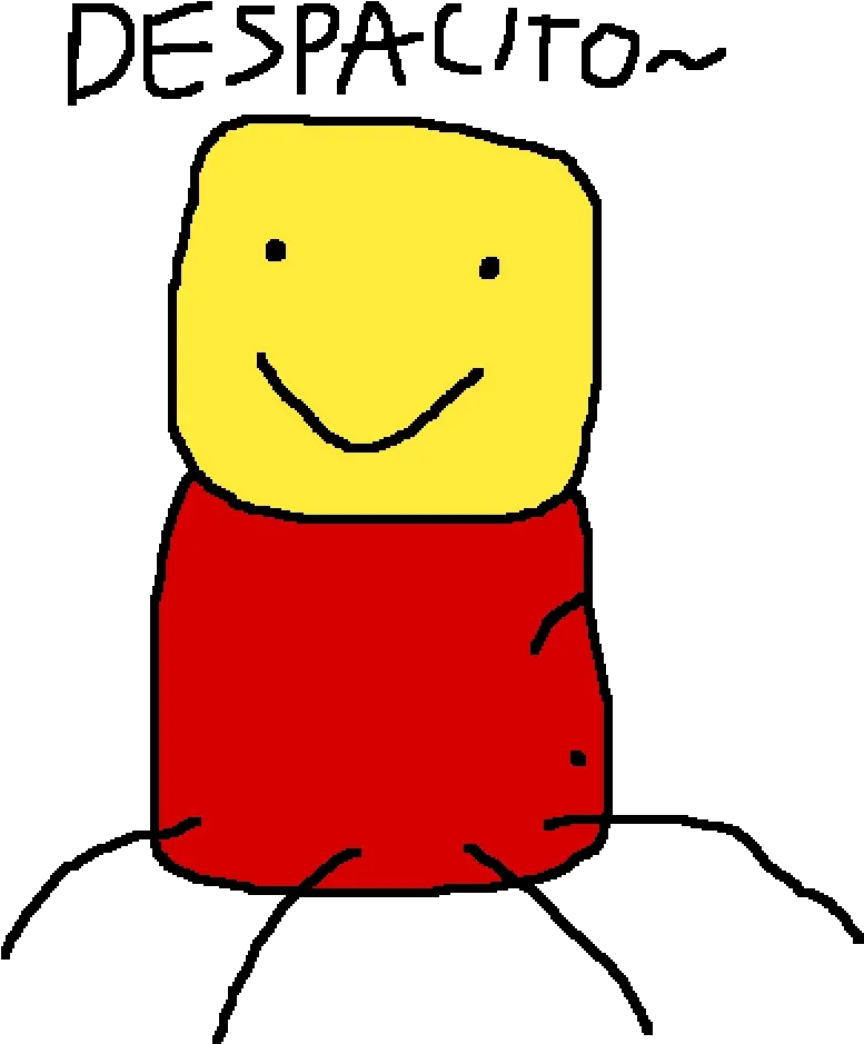 Roblox Oof Emoji Despacito Spider Drawn Transparent Png Oof Transparent