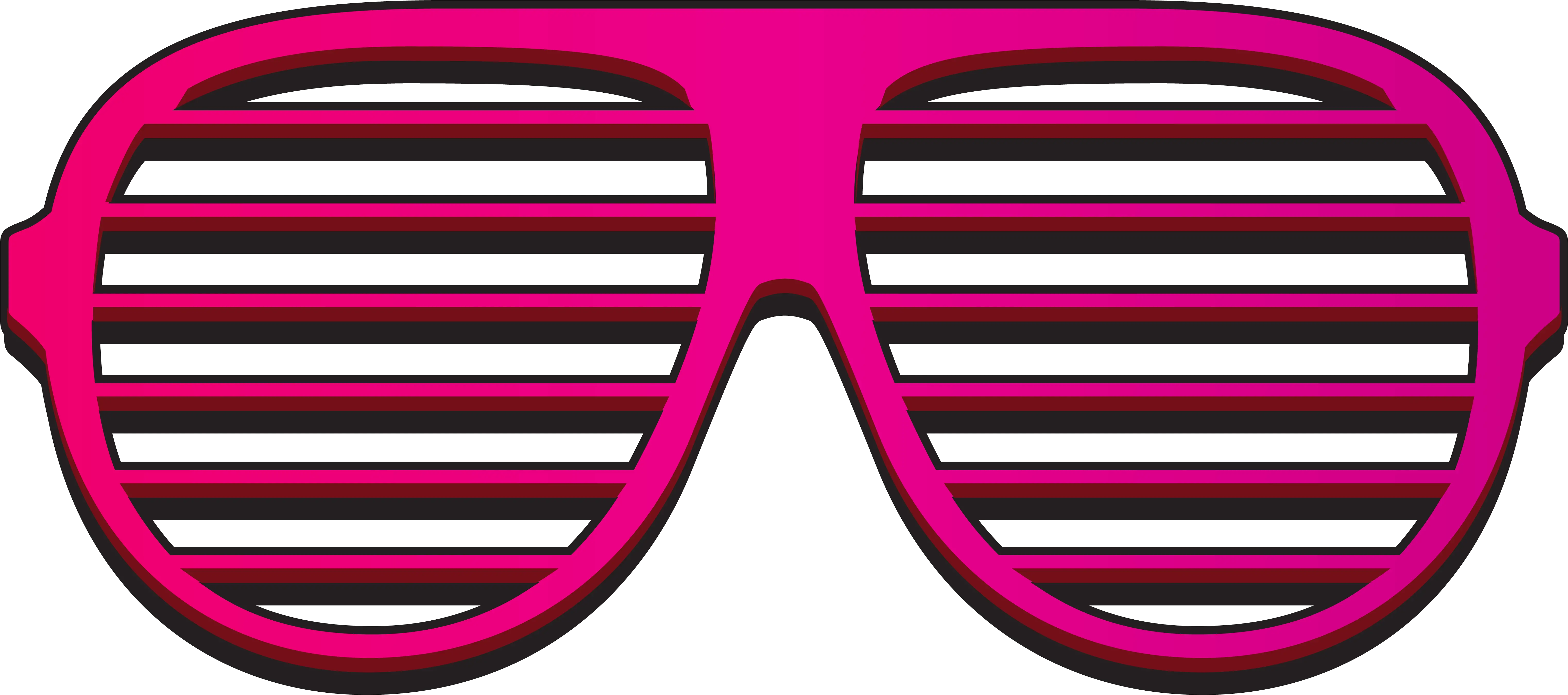 Pink Glasses Clipart Png Pink Shutter Shades Png Swag Glasses Png