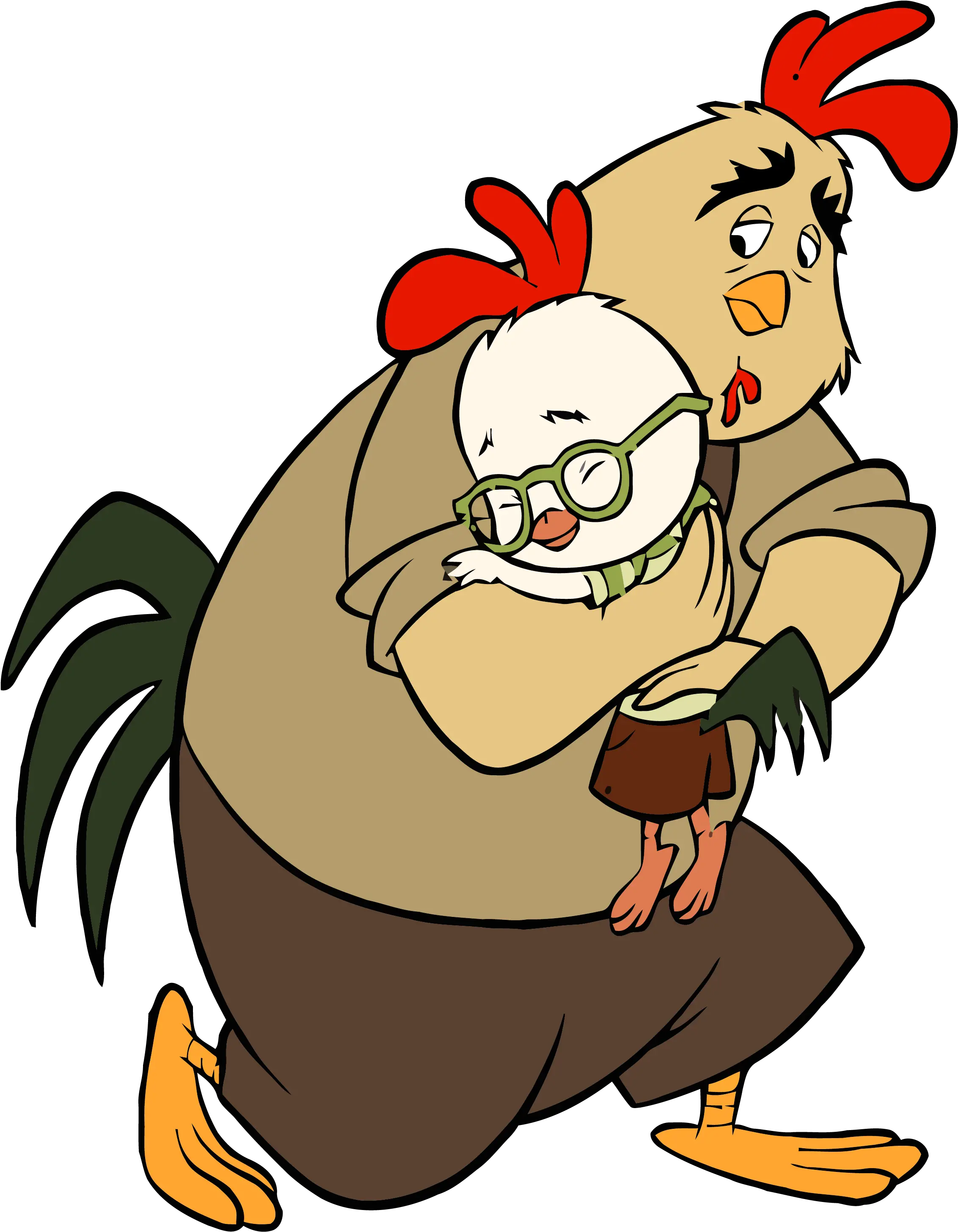 Chicken Little Buck Cluck Hug Clipart Buck Cluck Chicken Little Png Hug Png