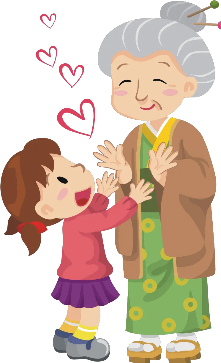 Library Of Children Helping Parents In Visit My Grandma Clipart Png Parents Png