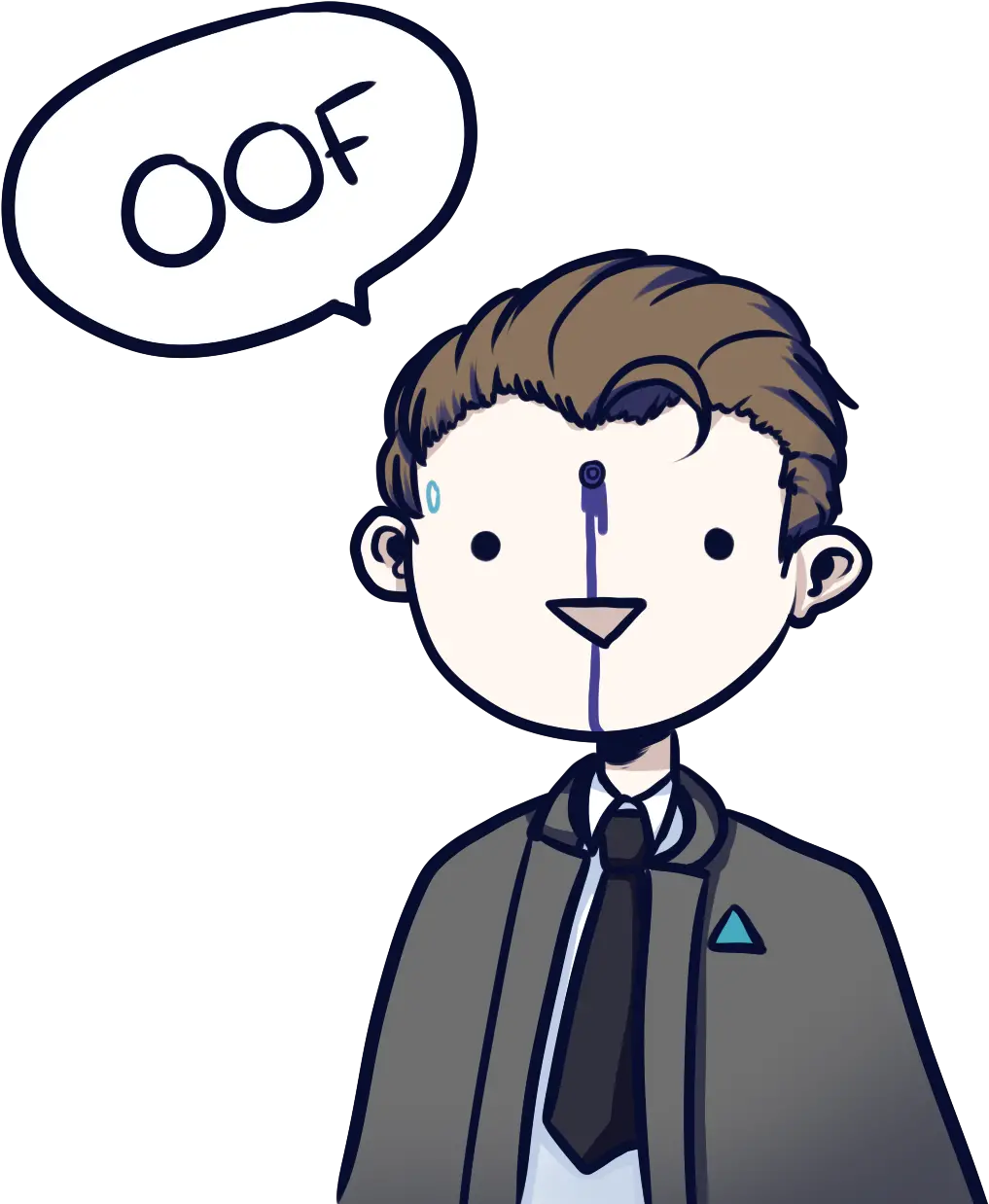 Download Roblox Face Oof Png Detroit Become Human Meme Oof Png