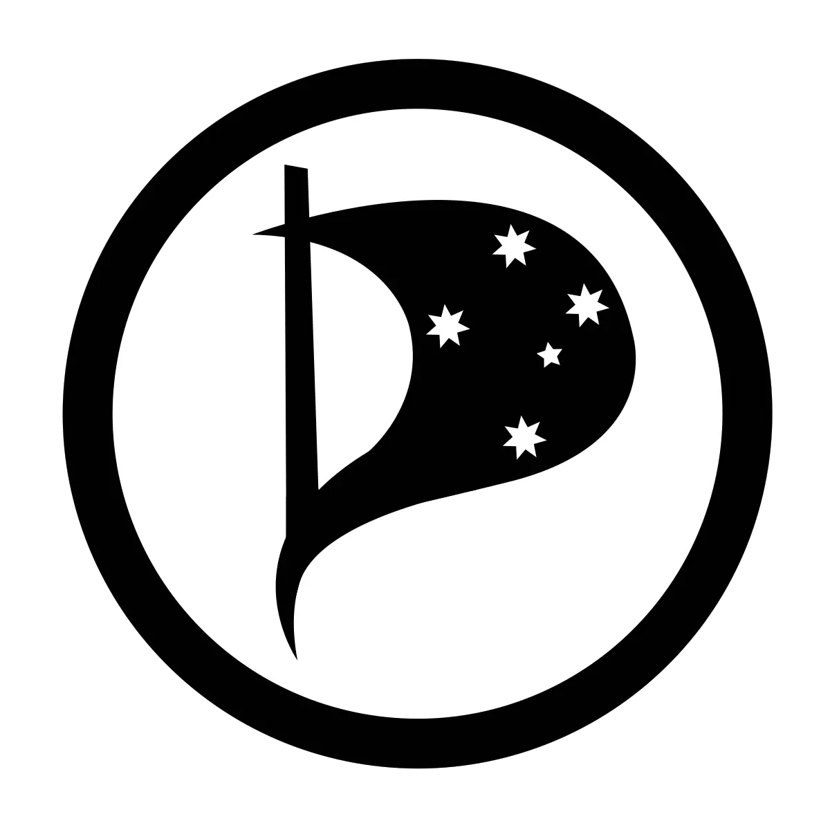 Pirate Flag Png Pirate Party Australia Pirate Political Free Soil Party Logo Australia Flag Png