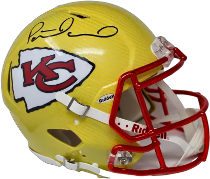 Patrick Mahomes Kansas City Chiefs Signed Speed Authentic Hydro Helmet Jsa Football Helmet Png Russell Wilson Png