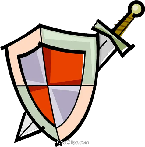 Sword And Shield Royalty Free Vector Sword And Shield Clipart Png Sword And Shield Transparent