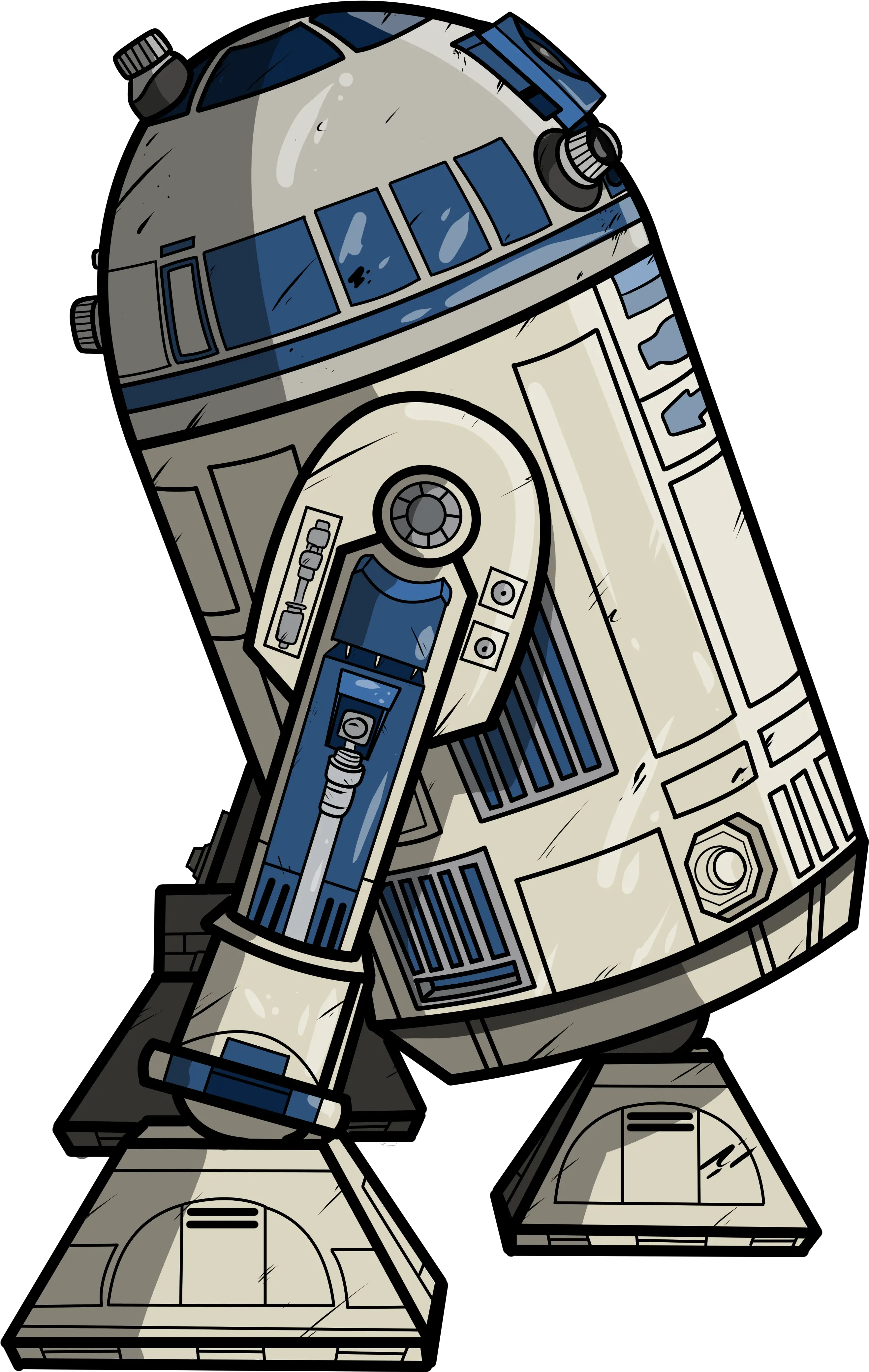 Clipart R2d2 C3po Star Wars Cartoon Png R2d2 Png