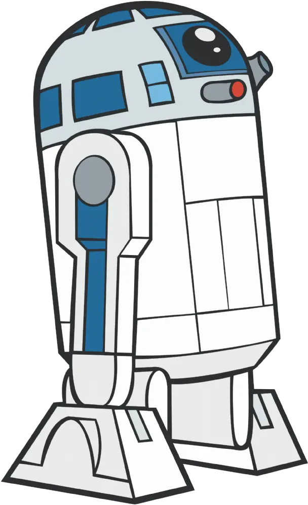 R2d2 Desenho Png 7 Image Star Wars R2d2 Cartoon R2d2 Png