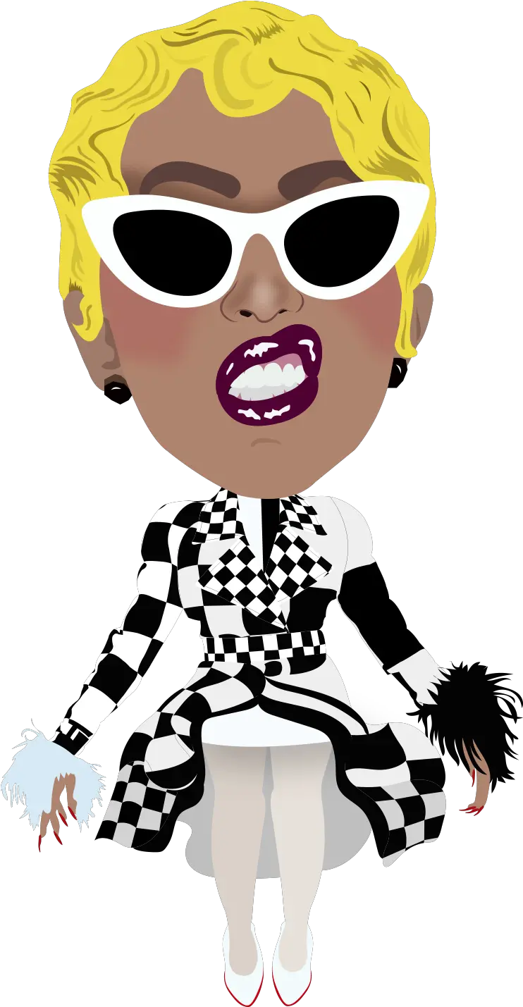 Cardi B Clipart Png Illustration Cardi B Png