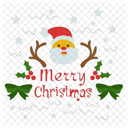 Merry Christmas Icon Of Flat Style Merry Christmas Logo Png Christmas Logo Png