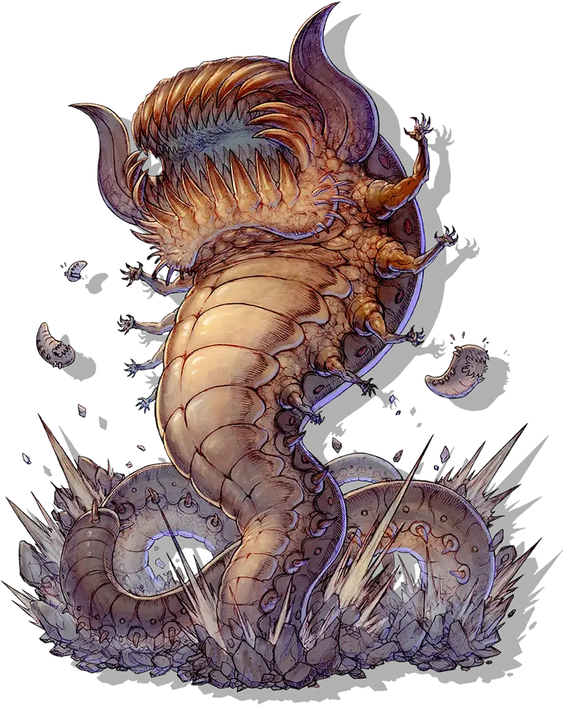 Sand Worm Terra Battle 2 Wiki Sand Worm Png Worm Png