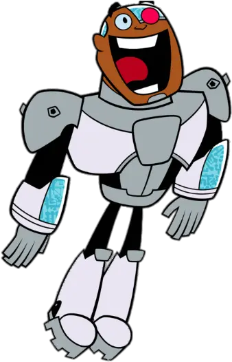 Teen Titans Go Cyborg Flying Png Image Cyborg Teen Titans Go Png Teen Titans Logo Png