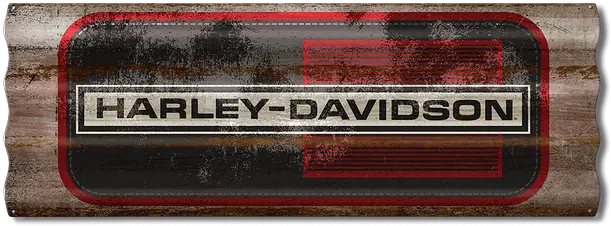 Corrugated Vintage Harley Davidson Logo Sign Bacon Png Images Of Harley Davidson Logo