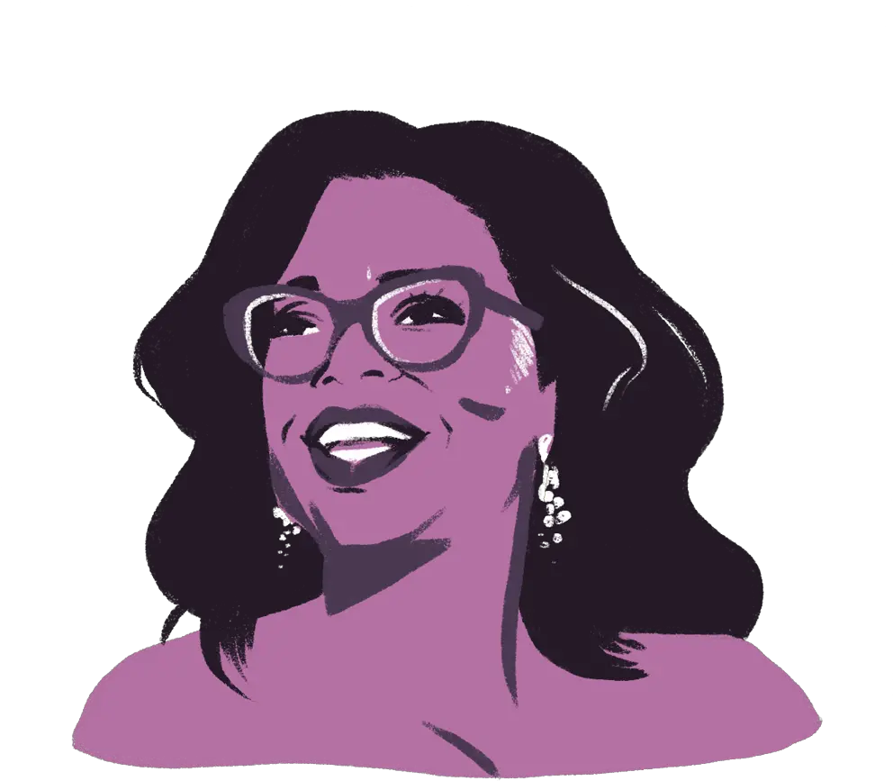 Download Mireille St Pierre Oprah Drawing Oprah Winfrey Cartoon Png Oprah Png