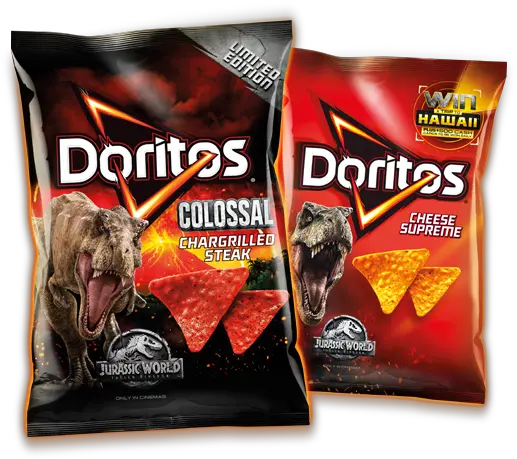 Doritos Jurassic World Ii Promotion Jurassic World Doritos Png Dorito Png