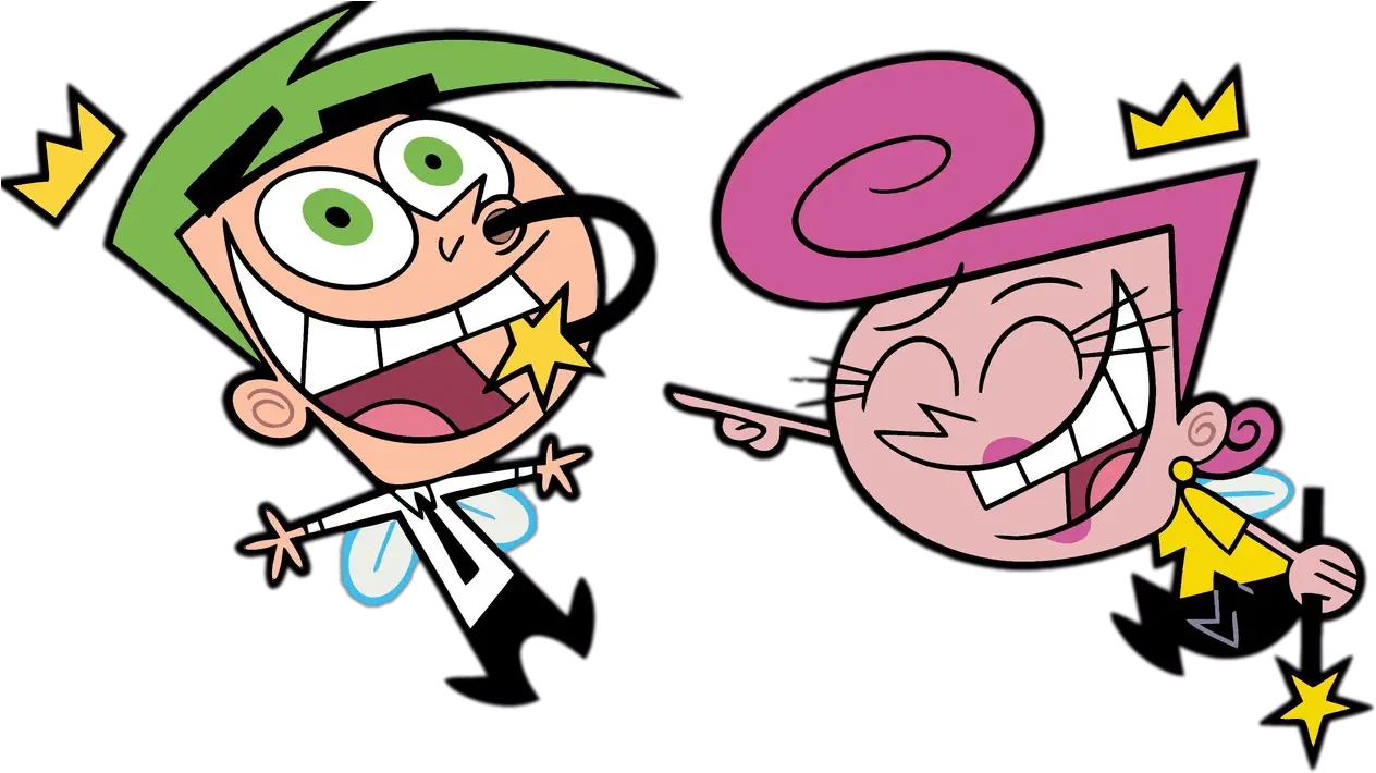 The Fairly Oddparents Wanda And Cosmo Fairly Odd Parents Wanda And Cosmo Png Fun Png