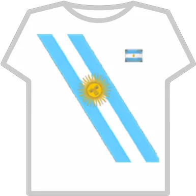 Argentina Sash And Flag Pin Roblox Roblox T Shirt Scar Png Argentina Flag Png