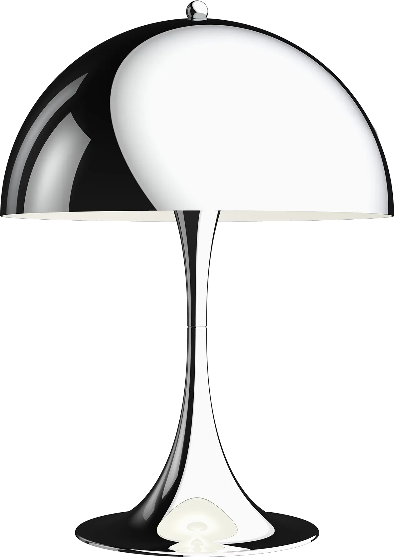 Panthella Table 320 Verner Panton Louis Poulsen Louis Poulsen Panthella Chrome Png Lamp Shade Icon