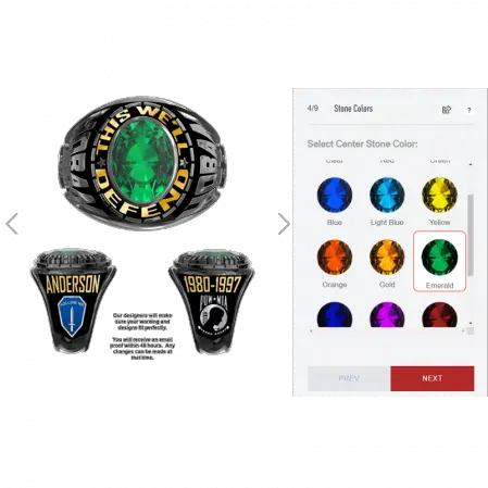 Build Your Own Custom Military Ring Signature Champions Png Champion Icon Code