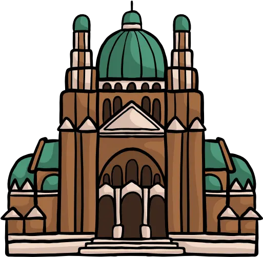 Basilica Of The Sacred Heart Free Icon Castle 512x512 Png Sacred Icon