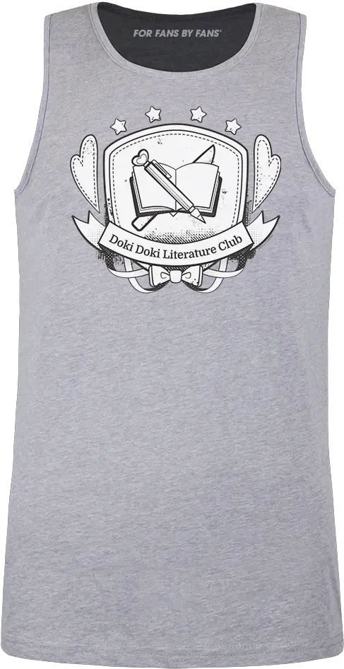 For Fans By Fansddlc School Emblem Menu0027s Tank Top Sleeveless Shirt Png Doki Doki Literature Club Logo Png