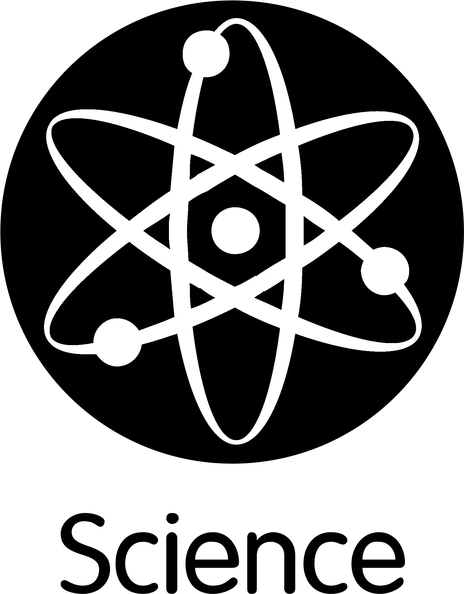 Transparent Science Black And White Science Logo Royal Science Png Aperture Science Logo