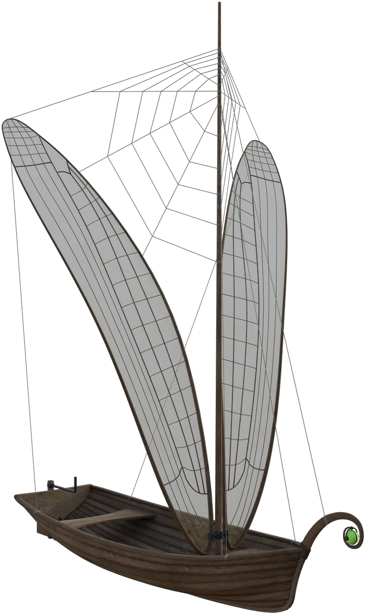 Dragonfly Boat Wings Free Image On Pixabay Sail Png Cobwebs Png