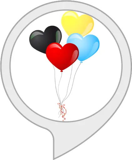 Amazoncom Balloon Pop Alexa Skills Heart Shape Baloon Png Gmail Balloons Icon